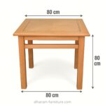 ⁦ترابيزة طعام ثابته مربعه⁩ - الصورة ⁦2⁩