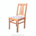 Dining chair with upholstered base